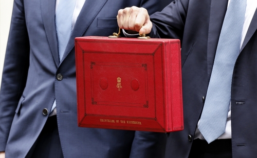 Chancellor's red Budget box